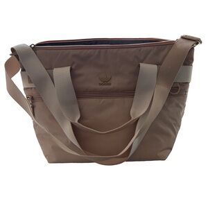 adidas Tan/Brown Nylon Messenger Tote